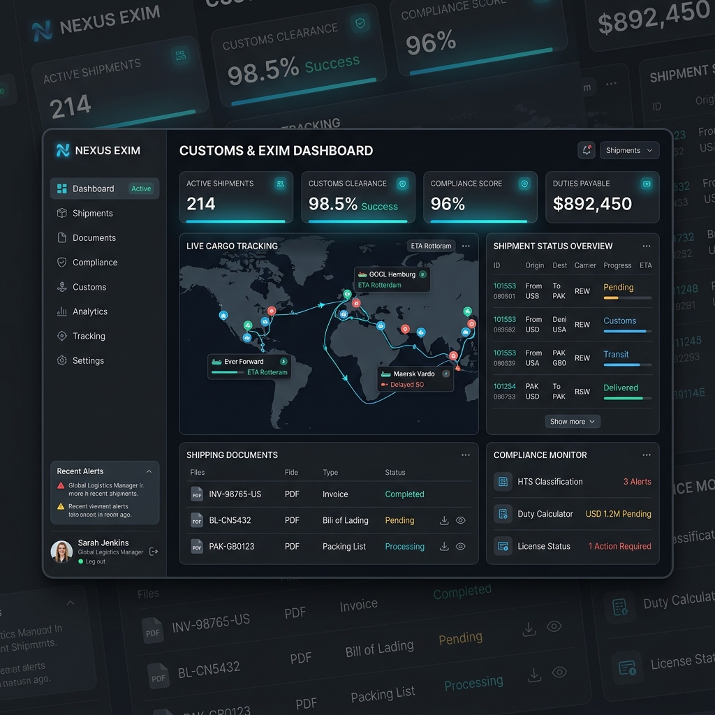 Customs UI