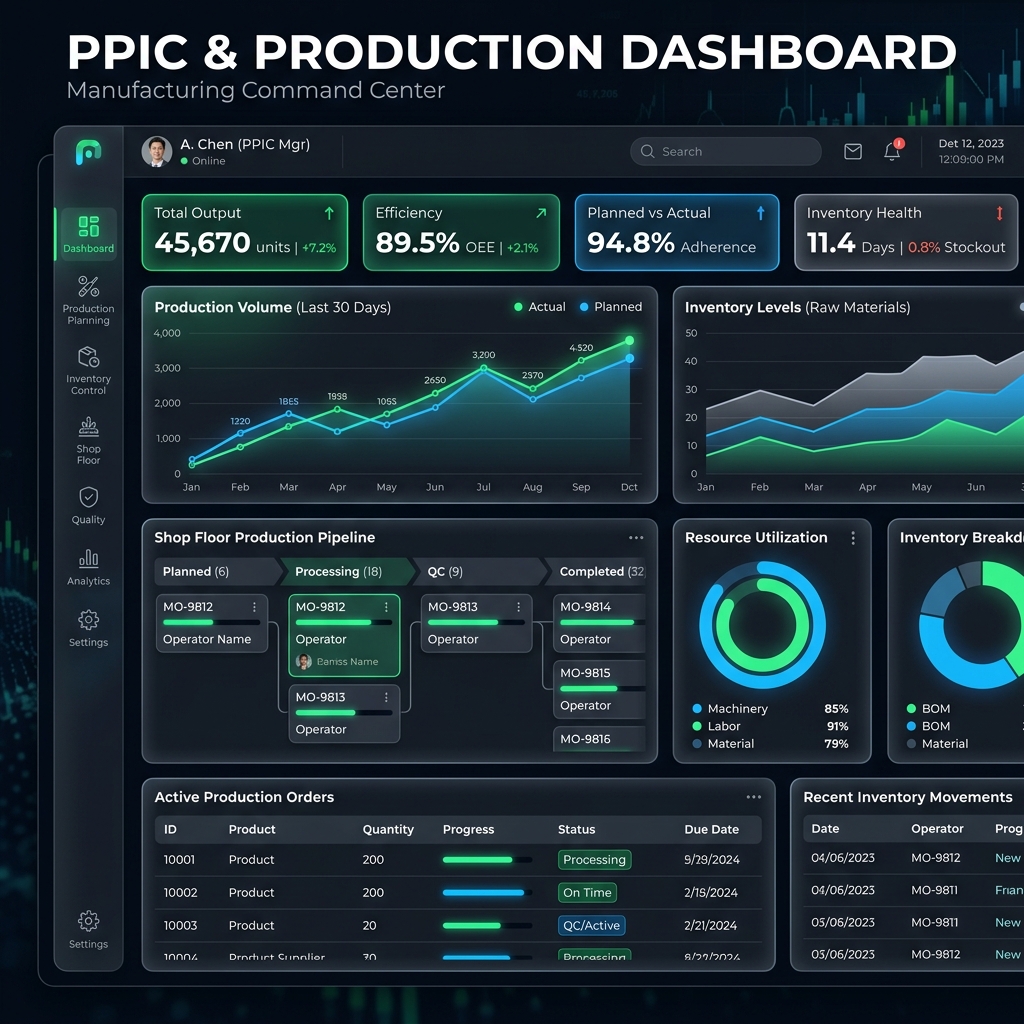 Production UI