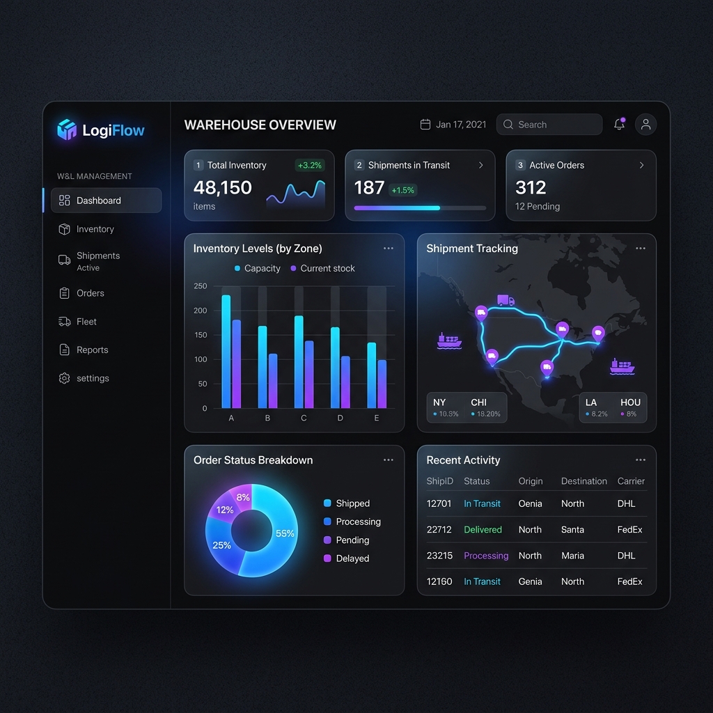 Warehouse UI